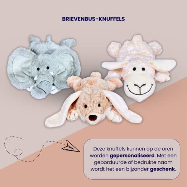 Brievenbus knuffel Konijn - Afbeelding 3